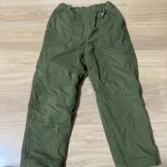 UNIQLO 120サイズ オリーブグリーン 長ズボン