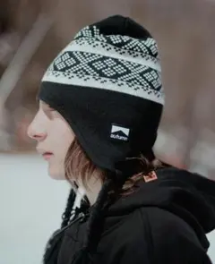 Autumn Headwear ビーニー　ニット帽　耳当て付き イヤーフラップ