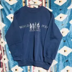 WORLD POLO CHAMPIONSHIP Lサイズ ネイビー値下げ