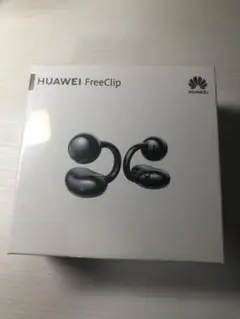 HUAWEI FreeClip ブラック｜未使用に近い・付属品完備 HUAWEI FreeClip Black ワイヤレスイヤホン 耳を塞がない ファー