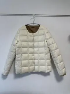 【美品】4/19まで　TAIONアイボリー キルティングジャケット