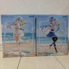 Summer Pockets　鳴瀬しろは　空門蒼　フィギュア2点セット