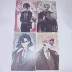 悪魔執事と黒い猫 あくねこ 4周年 クリアカード・アニメイト特典カード 4枚
