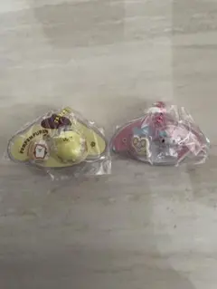サンリオ　パッケージチャーム　ポムポムプリンとマイメロディセット