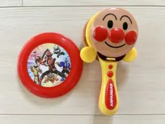アンパンマン カスタネット 楽器 おもちゃ 2点セット
