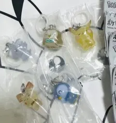 【匿名配送】ポケピース　めじるしガチャマスコット　コンプセット