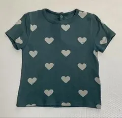 PETIT BATEAU プチバトー　ハート柄 半袖Tシャツ 86cmのサムネイル