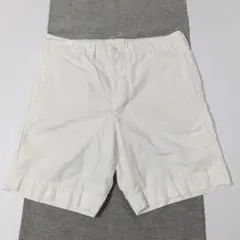 O&G ホワイトハーフパンツ赤ロゴ オフグリーン - メルカリ