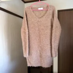 AZUL BY MOUSSY ニットワンピース セーター長袖