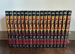 【全巻セット】Heat ヒート　灼熱＜1～17巻＞武論尊　池上遼一【初版多数】