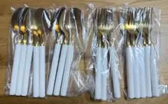 【新品未使用】スプーン＆フォーク 8本セット カトラリーセット シンプル 食器