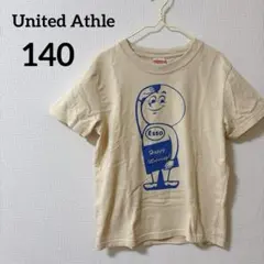 United Athle ESSO Tシャツ【140】半袖 キッズ アイボリー