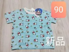 新品　ポチャッコ　総柄　Tシャツ　90サイズ　半袖のサムネイル