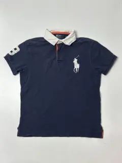 Polo Ralph Lauren ネイビー　ポロシャツ　Lサイズ