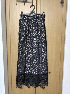 未開封 rady レースカーテン ブラック 100cm×133cm ダマスク柄 - メルカリ