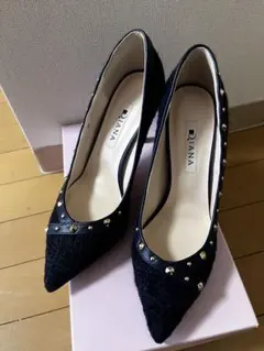 【ダイアナ】DIANA ✴︎新品✴︎スタッズ付きハイヒール 23.5cm