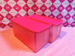 タッパーウェア マキシデコレーター ピンク 2個 Tupperware - メルカリ