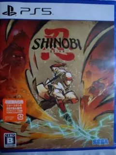 未開封 早期購入特典付 PS5 SHINOBI 復讐の斬撃