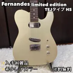 Fernandes limited edition TEJタイプ HS シルバー