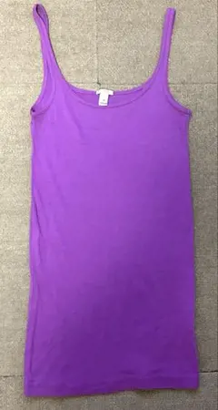 J.CREW タンクトップ パープル XSサイズのサムネイル