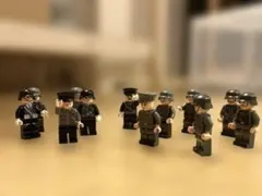 ドイツ軍ミニフィグ12体セット(組み立て済み)