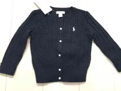 新品！ラルフローレン　カーディガン 2才　24M ネイビー　紺色　卒園　入園