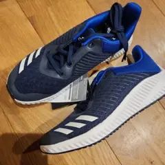 21cm 新品　アディダス　キッズ　スニーカー　ネイビー　ブルー