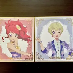 アイドルコレクションミニ色紙 アイカツ！あかりGene みやび ここね
