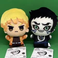 【新品タグ付き】鬼滅の刃 ちびぐるみ 獪岳 我妻善逸　①