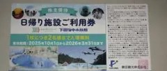 藤田観光 株主優待 日帰り施設利用券 1枚