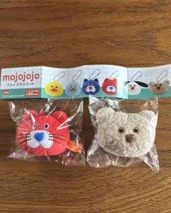 mojojojo フェイスマスコット 赤ネコ クマ