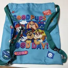 パウパトロール ナップザック 水色のサムネイル