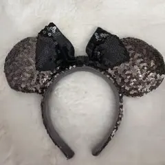 ミニーマウス スパンコール カチューシャ