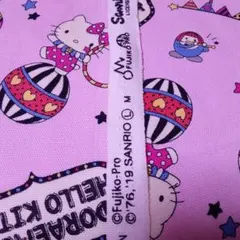 Sanrio　HELLOKITTY76.19 コットンオックス　pink系