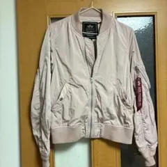 ALPHA INDUSTRIES MA-1 ピンクジャケット L