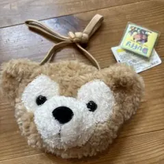 ダッフィー　ポーチ ベージュ