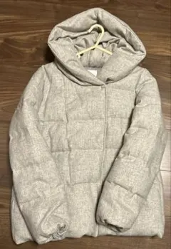 スピックアンドスパン ウール混　 ダウンジャケット　ダウンコート　ショートダウン