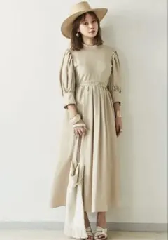 【新品】ラグナムーン Maidenロングワンピース【西本早希さんコラボ】