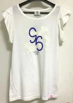 clap レディース 半袖Tシャツ ホワイト CAT96ロゴプリントのサムネイル