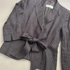 MaxMara ストライプ テーラードジャケット