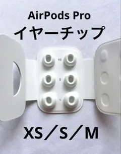 Apple純正AirPods Pro用イヤーチップ XS/S/M