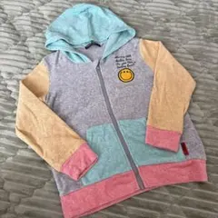 【美品】SMILEY FACE パーカー 120cm
