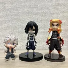 鬼滅の刃 伊黒小芭内 煉獄杏寿郎 不死川実弥　フギュア ミニ 3体セット