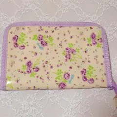 週末セール✨未使用＊花柄プリントマルチケース 母子手帳ケース