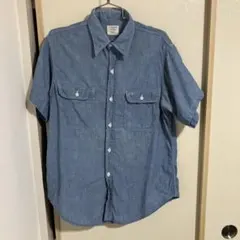 70s.BIG MAC 半袖シャンブレ￼￼-￼シャツ NR.NC値下げ不可.