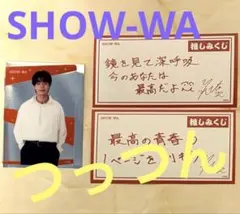 SHOW-WA 井筒雄太 コラボカフェ クリアカード 推しみくじ2枚