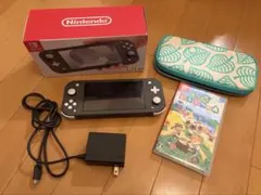 Nintendo Switch Lite グレー 本体 どうぶつの森