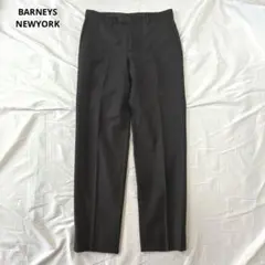 BARNEYS NEWYORK スラックス ウール ブラック イタリア製のサムネイル