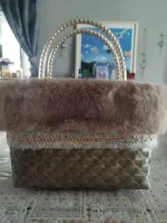 LUCA 　ファーカゴバッグ　未使用品 1877410887.jpg?1681386569