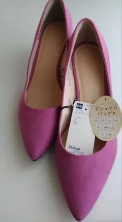 GU　マシュマロパンプス　ピンク　パンプス